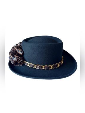 80s VTG Woman’s Pork Pie Hat